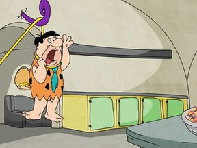 Ass Pebbles - Barney screws Wilma Flintstone in the shower