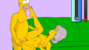 The Simpsons - Homer's Happy Chance - Sex POV CARTOON P70