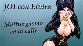 JOI con Elvira, Mistress of the Dark. EN ESPA&Ntilde_OL.