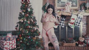 Christmas Themed Micro Bikini Try-On Haul with a few slides! Natasha Kirsten is on the sensual list!