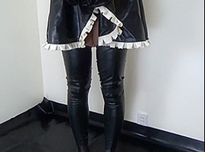 Japanese Latex Maid and Catsuit 88