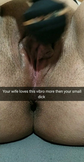 Your wife loves this toy more than you small cock, hubby!
