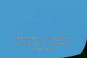 Sloppiest Swallows Volume 9 - beautiful pornsluts slurping up loads