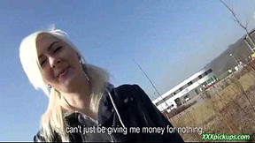Public Pickups - Czech Sexy Amateur Slut Fucks For Cash 11