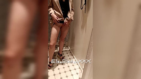 My teases. Flashing in Women Changing Room. Sexy ass, sexy pussy, upskirt, amateur. ElsaRixterXXX