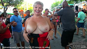 last day and night of fantasy fest from key west florida hot girls naked in the streets