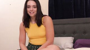 Homemade Casting X - Interview and screwed from behind Sophia Burns