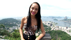 If you go to Rio (2) ... Brenda, saleswoman at Corcovado!
