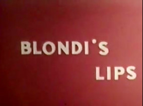 Blondis lips 70s