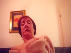 German granny blows her husband
