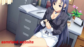 [JAPANESE ASMR] Sex with succubus in office[H] [J-ASMR]
