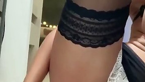Slutty maid is wearing erotic clothes and often masturbating, instead of just doing her job