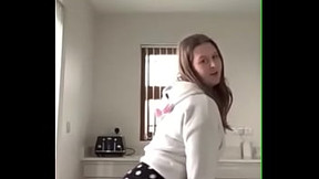 18 year old irish girl shakes her ass part 2