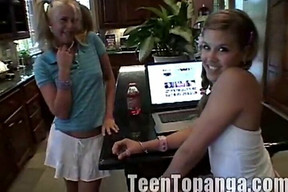 Teen Topanga Visits her Lesbian Friend Little Summer