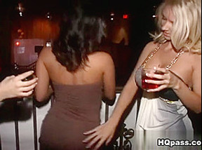 Molly Cavalli, Mia, Lana in Ladies Night Movie