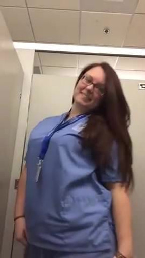 Chubby Nurse Showing her Sexy Body