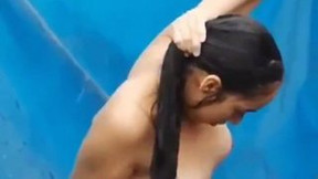 Manipuri nude video of girl bathing spied by neighbor