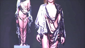 Theater Nude Art Public Naked experiences Teatro Nudist stage hairy performance