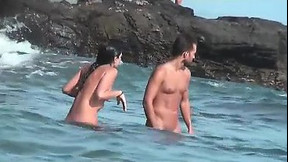 Sneaky filming beautiful Nudist Amateurs