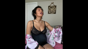 Interracial Couple HouseWife Swallows Cum BLOOPERS FULL VIDEO ON onlyfans/GaiaLove888