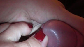toenail play with peehole