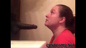 Fat Teen Gets Skullfucked By BBC - More at cuntcams.net