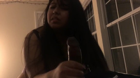 TEEN BBW LATINA STROKES BBC WHILE HER FRIEND WATCHES AND RECORDS