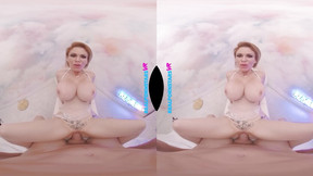 Real Pornstars VR - Cute Casca Akashova gets oiled up