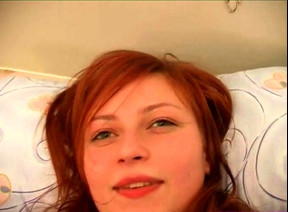 Enticing redhead teen darling fucked from every angle