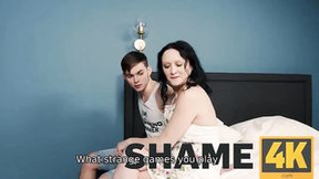 SHAME4K. Stud lures an mature woman in having a dirty sex with