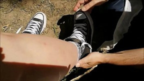 How to Treat a Foot Sprain in a Fetish Way (ItalFetish)