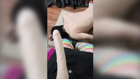 shoe sniffing finger bang boned BBC vibrator anal sub training