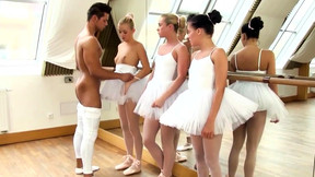 Ballerinas have orgy