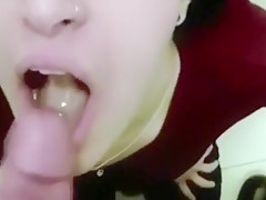 Girls sucking dick and swallowing' compilation
