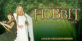 Anya Olsen Courtney Taylor in The Hobbit: The Desolation of Cock - VRBangers