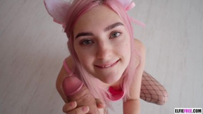 1455,"Pink Hair, Tight Pussy, Big Tits and Cute Face