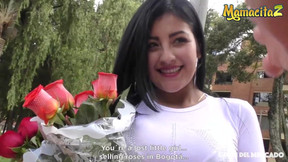 CarneDelMercado - Mariana Martinez Big Tits Inked Latina Colombiana Amateur Tricked into Sex