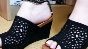 Older boss lady knows about your toes bdsm