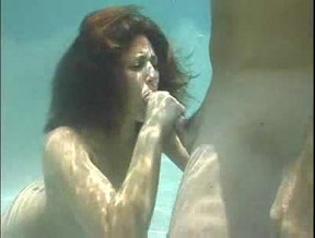 An incredible blowjob under the water