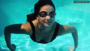 Jacqueline Hope underwater naked masturbation
