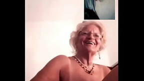 Ninecutnthik Auntie Naked In Video Call Shooting The Breeze As She Rolls A Doobie