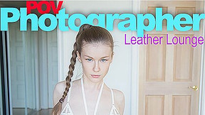 Pov Photographer - Leather Lounge With Emily Bloom