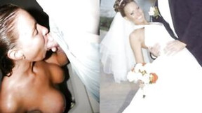 Brides clothed, undressed and banged compilation