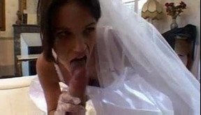sexy bride rides a big french cock by Fra1