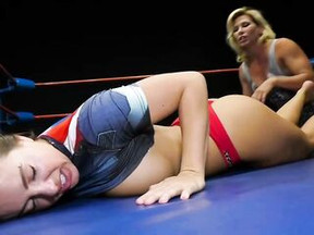 Sporty angels are wrestling and touching every other, coz it excites 