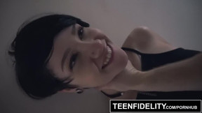 Teenfidelity emo sexy busty teenager babe sexy cadey mercury filled with creampie