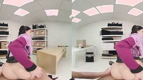 Big Boobed Billie Performer As HAWKEYE KATE BISHOP Being Tested VR Porn