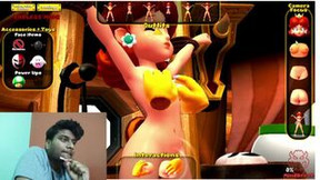 PRINCESS DAISY FROM SUPER MARIO TEASED , 3D HENTAI GAMEPLAY