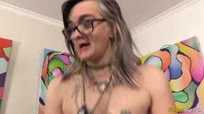 Exotic old and married lady lilith lust mounts a younger naughty penis like a professional slutty