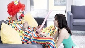 Alana Cruise Into Lusty Milf Clown Penis Down